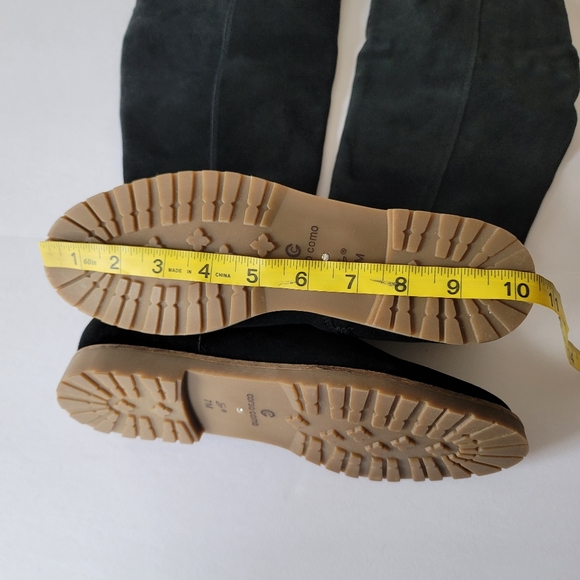 Corso Como Radar Suede Leather Upper Over-The-Knee Flat Boots. Size 7M - Picture 9 of 9